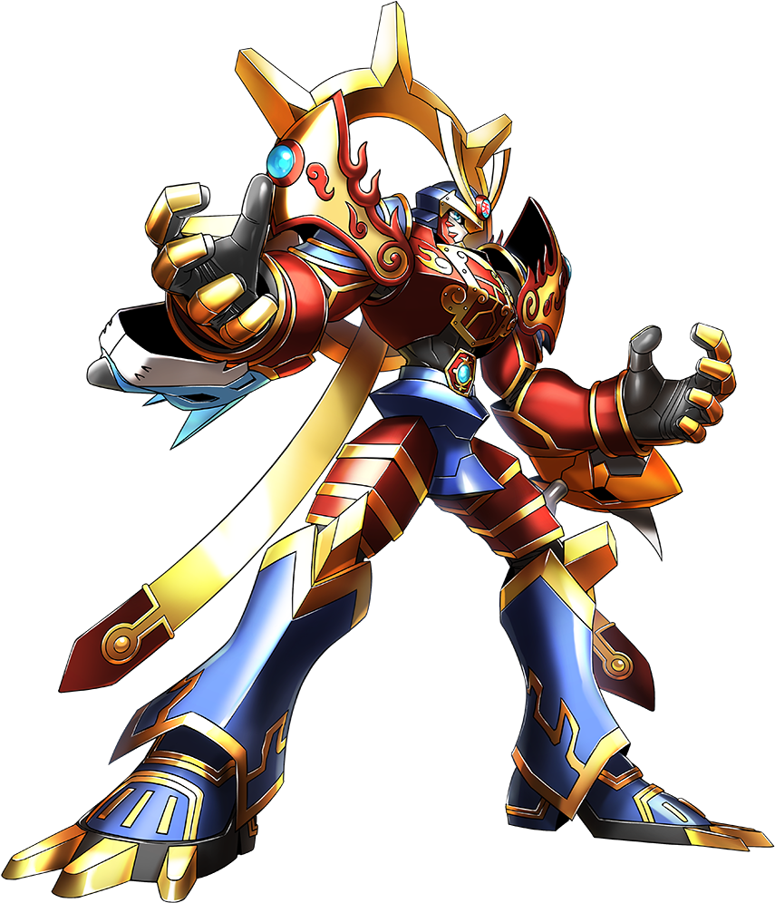 Magnagarurumon Digimon Next Order (900x1028), Png Download