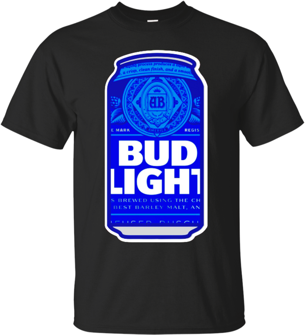 Bud Light Bl Can T Shirt Hot New Trending T Shirts - Cure Ugly Christmas Sweater (1155x1155), Png Download
