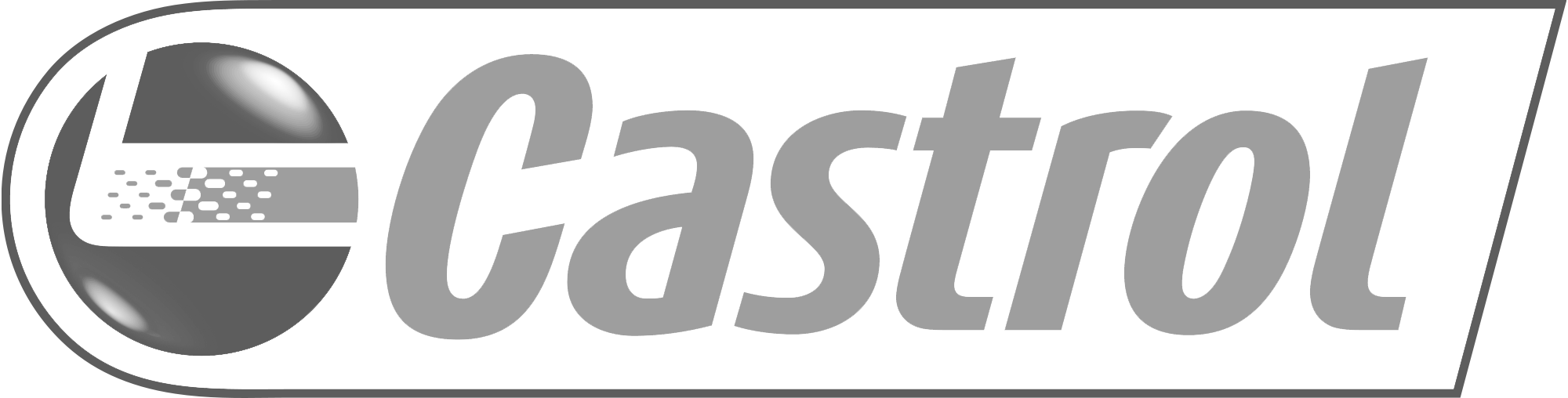 Contact Us - Castrol Logo White Png (2000x508), Png Download