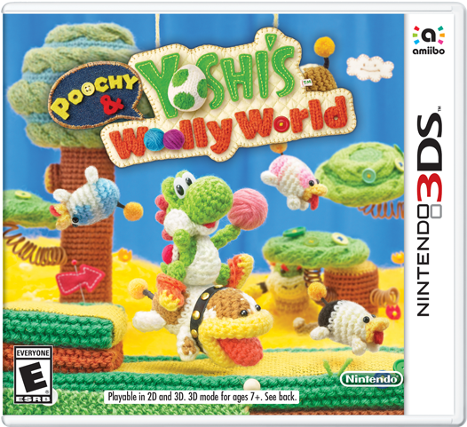 Nintendo Store - Yoshi's Woolly World 3ds (640x480), Png Download
