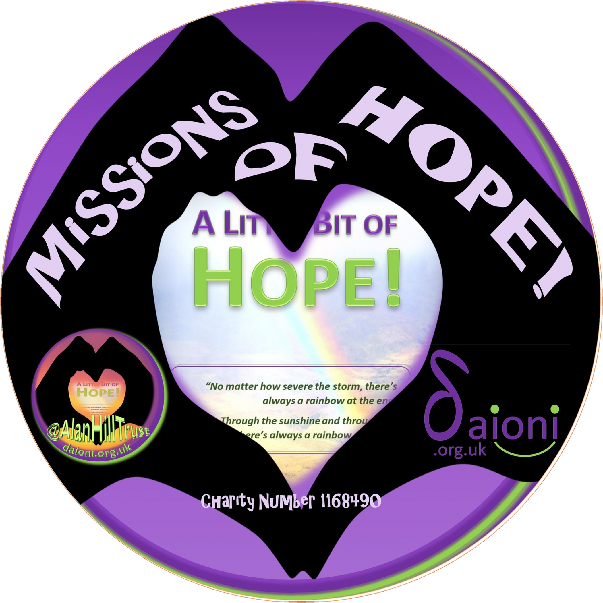 Logo Missions Of Hope Blank Background Final - Heart (2100x2100), Png Download