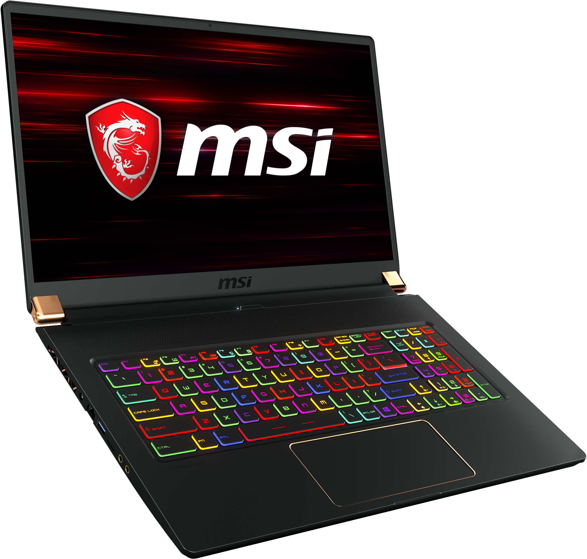 Monstrously Powerful Msi Gs75 Stealth Gaming Laptop - Msi (4500x2531), Png Download
