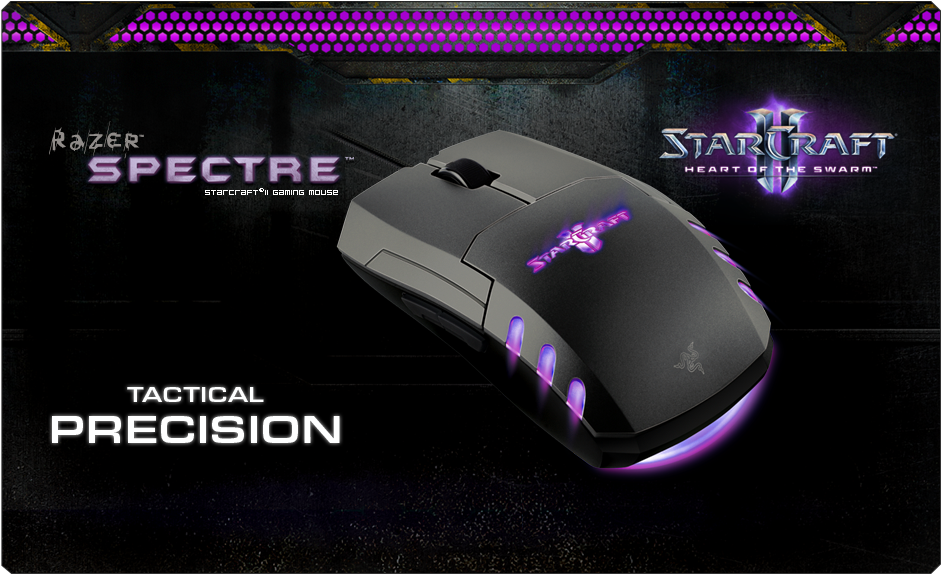 Razer Starcraft Ii Razer Spectre - Mouse (1030x1030), Png Download