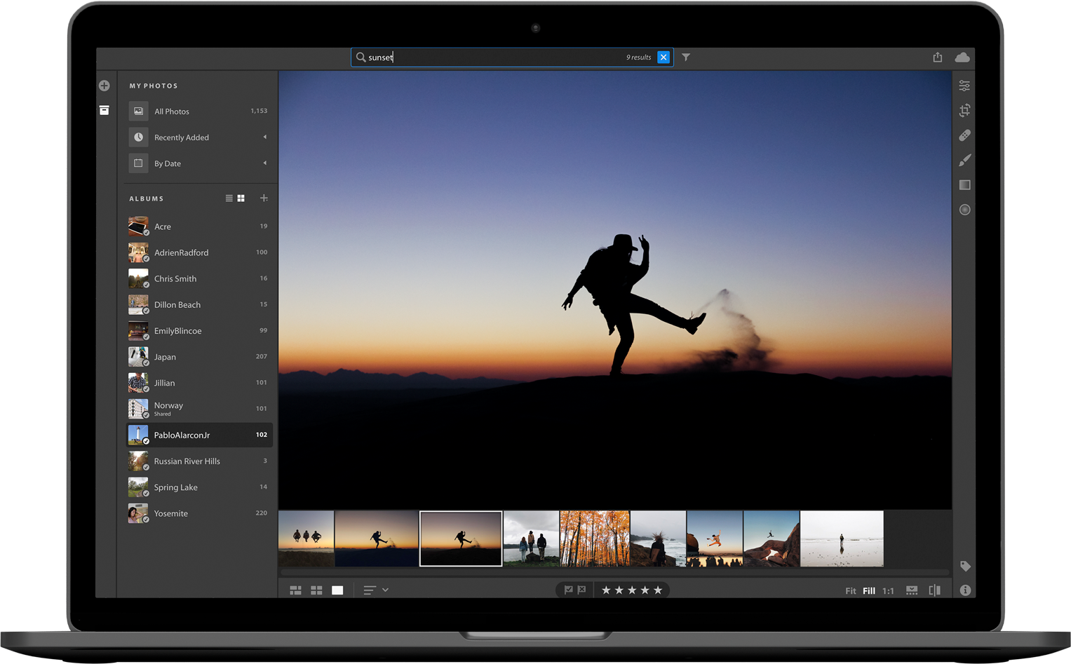 Enlarge - Adobe Lightroom Cc Ipad (1527x947), Png Download