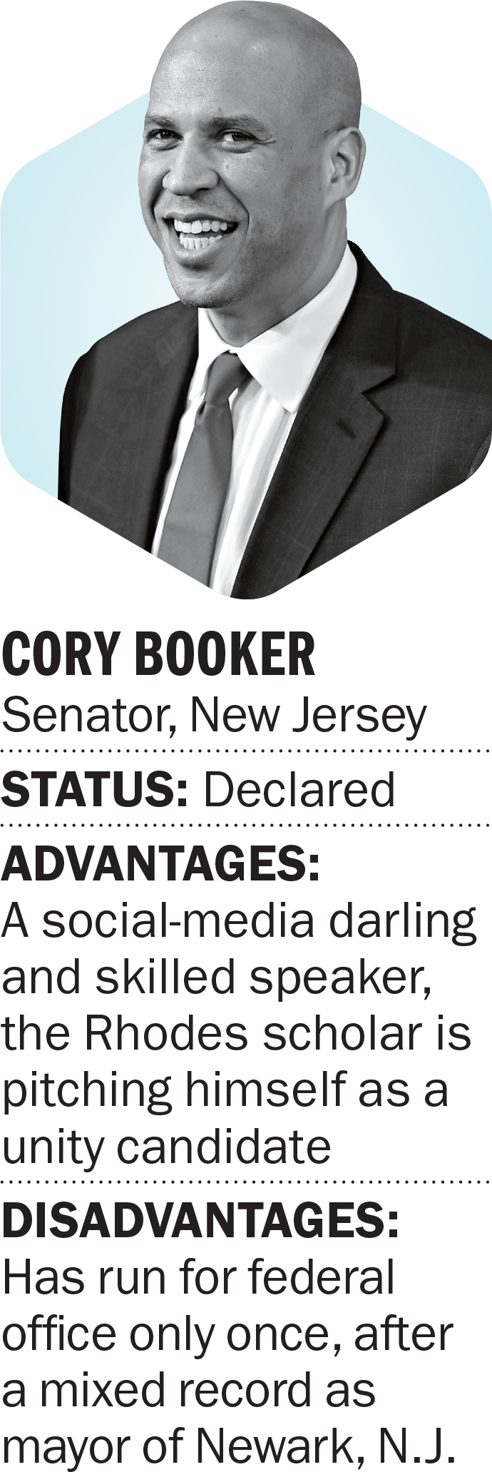 Booker, 49, Received His Bachelor's Degree From Stanford - Sign (690x2063), Png Download