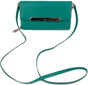 Brand New Christian Louboutin Boudoir Chain Wallet - Shopping Bag (600x600), Png Download