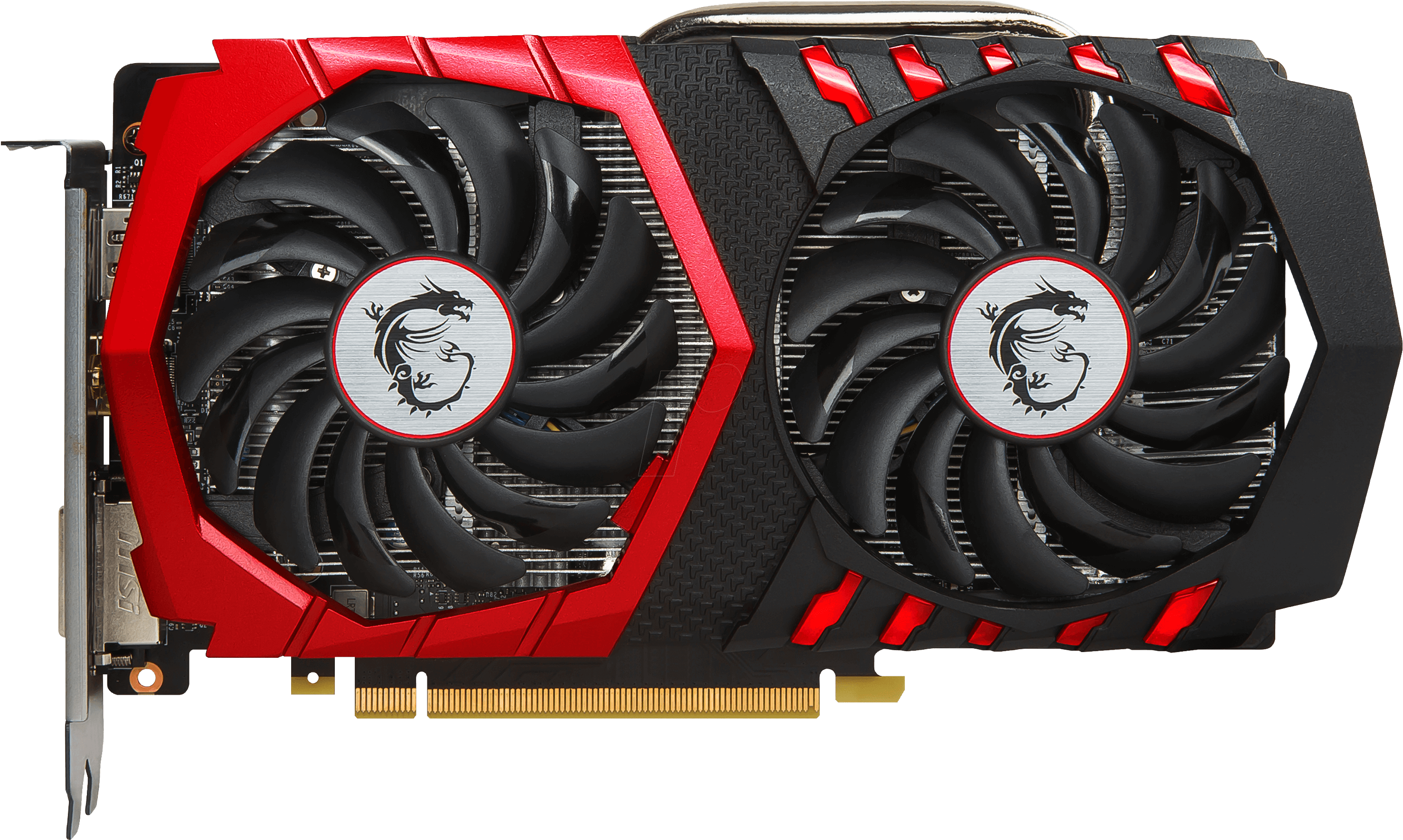 Msi Gf Gtx 1050 Ti 4 Gb Active - Gtx 1060 Twin Frozr (3000x1769), Png Download