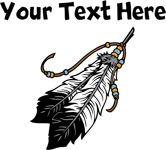 Native American Feathers Classic Thong - Puffer Fish Silhouette (700x700), Png Download