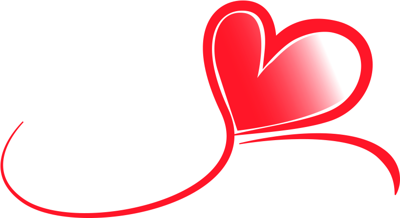 Heart Png Abstract Transparent - Dottoressa Del Mio Cuore (1000x824), Png Download