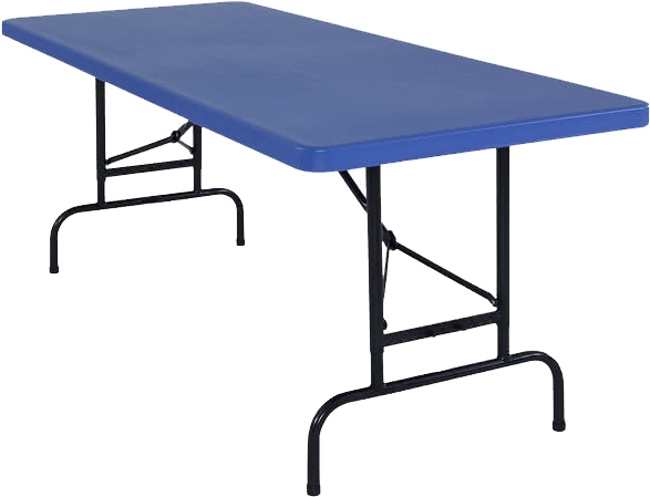 Adjustable Height Folding Table Uk (600x600), Png Download