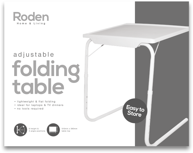Adjustable Folding Table - Tea Party Movement (800x620), Png Download