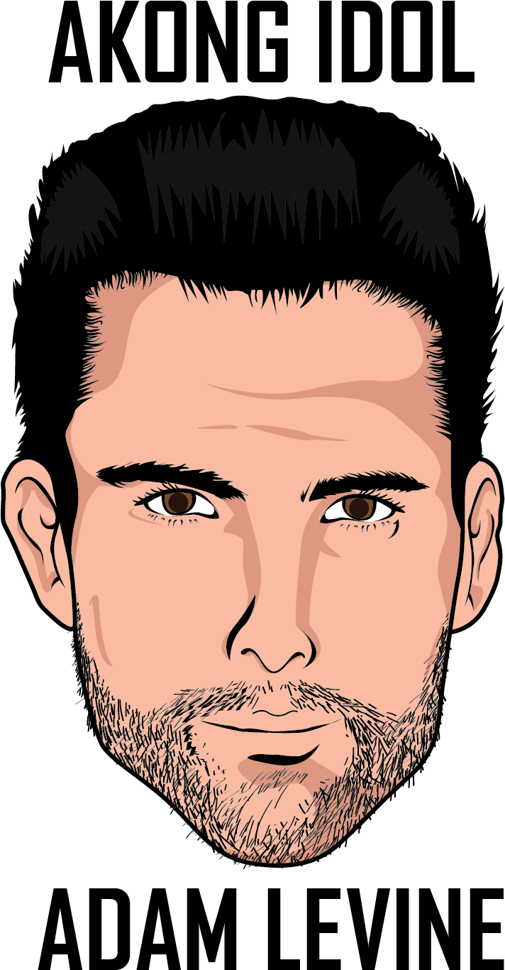 Adam Levine Vectorized Illustrations Pinterest - Hugot Lines In Pokemon (714x1412), Png Download
