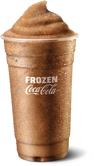 Frozen Coke - Hungry Jacks Frozen Coke (500x680), Png Download