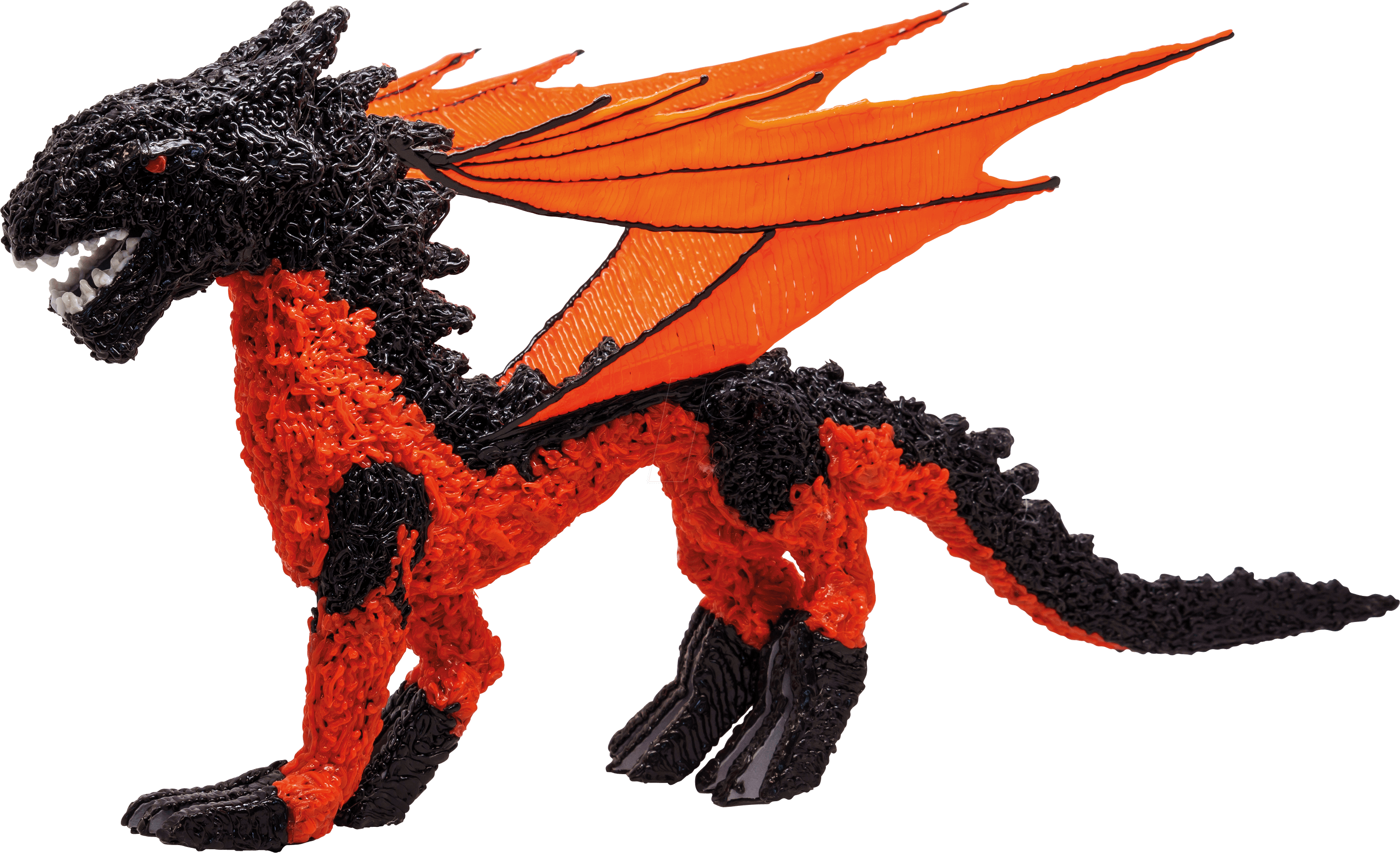 3d Printing, Templates Kit, Dragon 3d Simo 3dsimo Dragon - Dragon (2999x1828), Png Download
