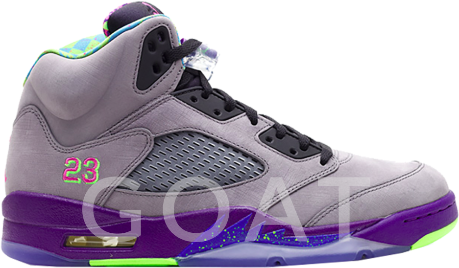 Air Jordan 5 Retro 'bel Air' - Nike Air Jordan V (1100x1100), Png Download