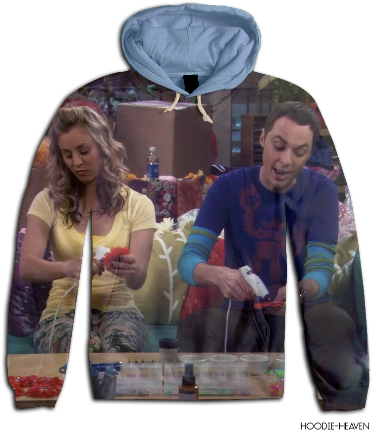 Hoodie-heaven Big Bang Big Bang Theory Sheldon Cooper - Big Bang Theory (764x936), Png Download