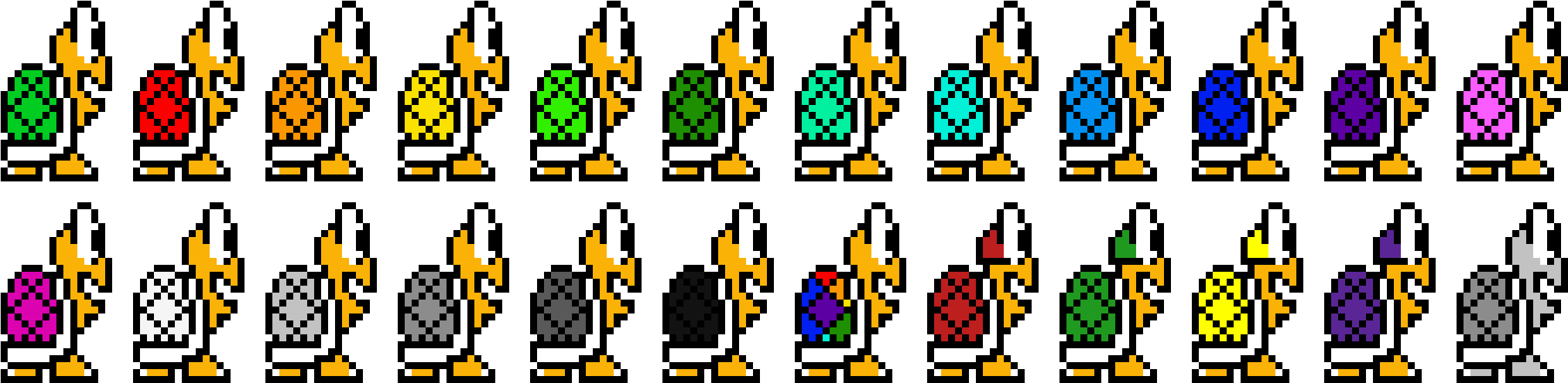 Koopa Troopa Colors - Super Mario Turtle (2270x580), Png Download