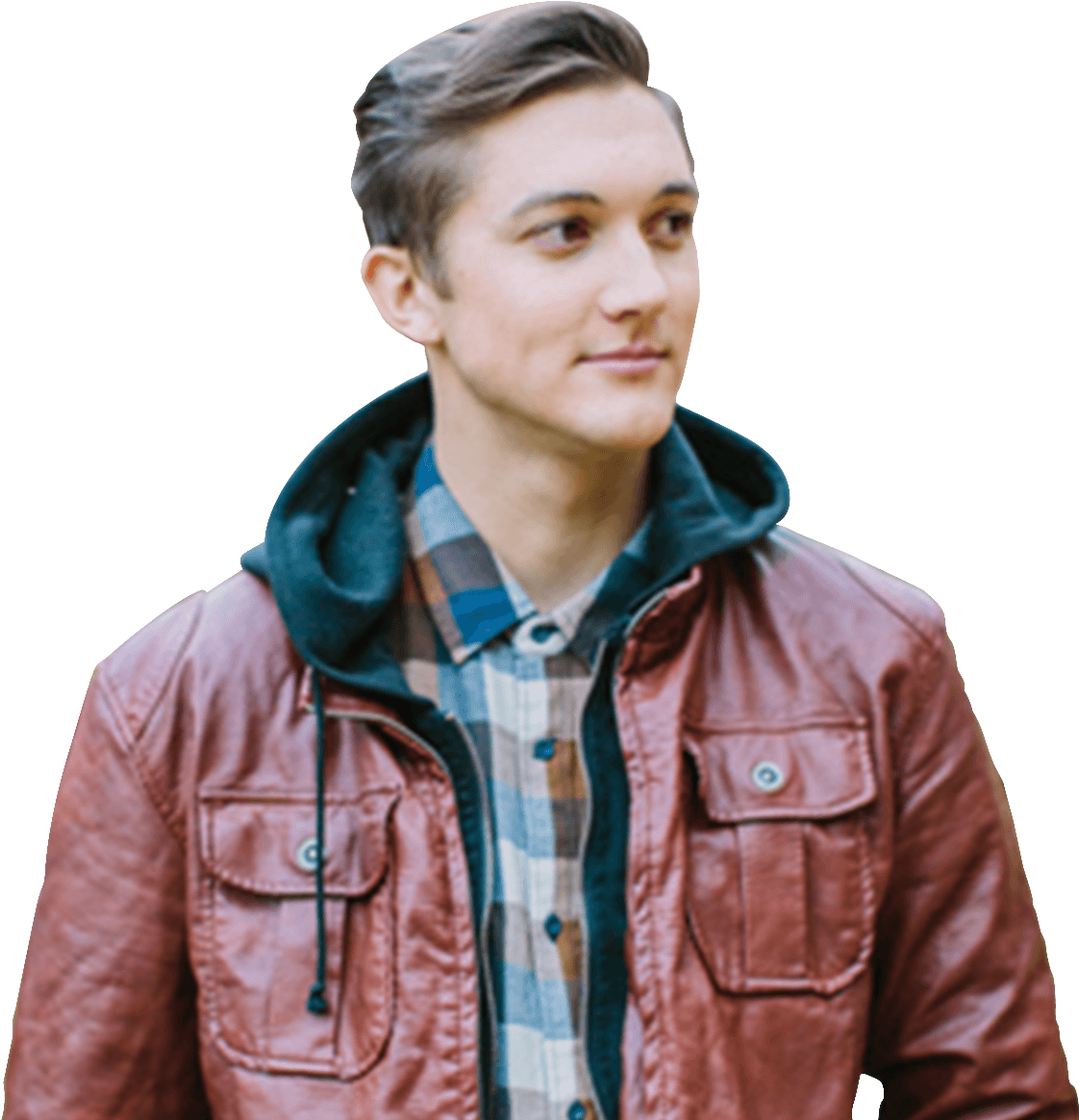 Let's Talk Content - Leather Jacket (1500x1500), Png Download