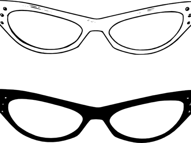 Hipster Clipart Sunglasses Vector - Glasses Clipart (640x480), Png Download