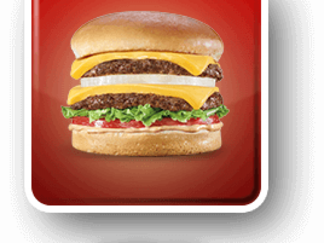 N Out Republican Burger (640x480), Png Download