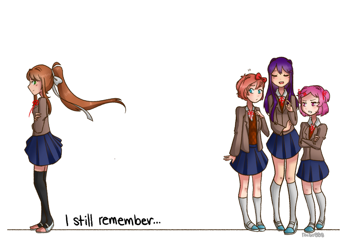 Yuri ,doki Doki Literature Club,foreign Vn, - Doki Doki Literature Club! (1280x853), Png Download