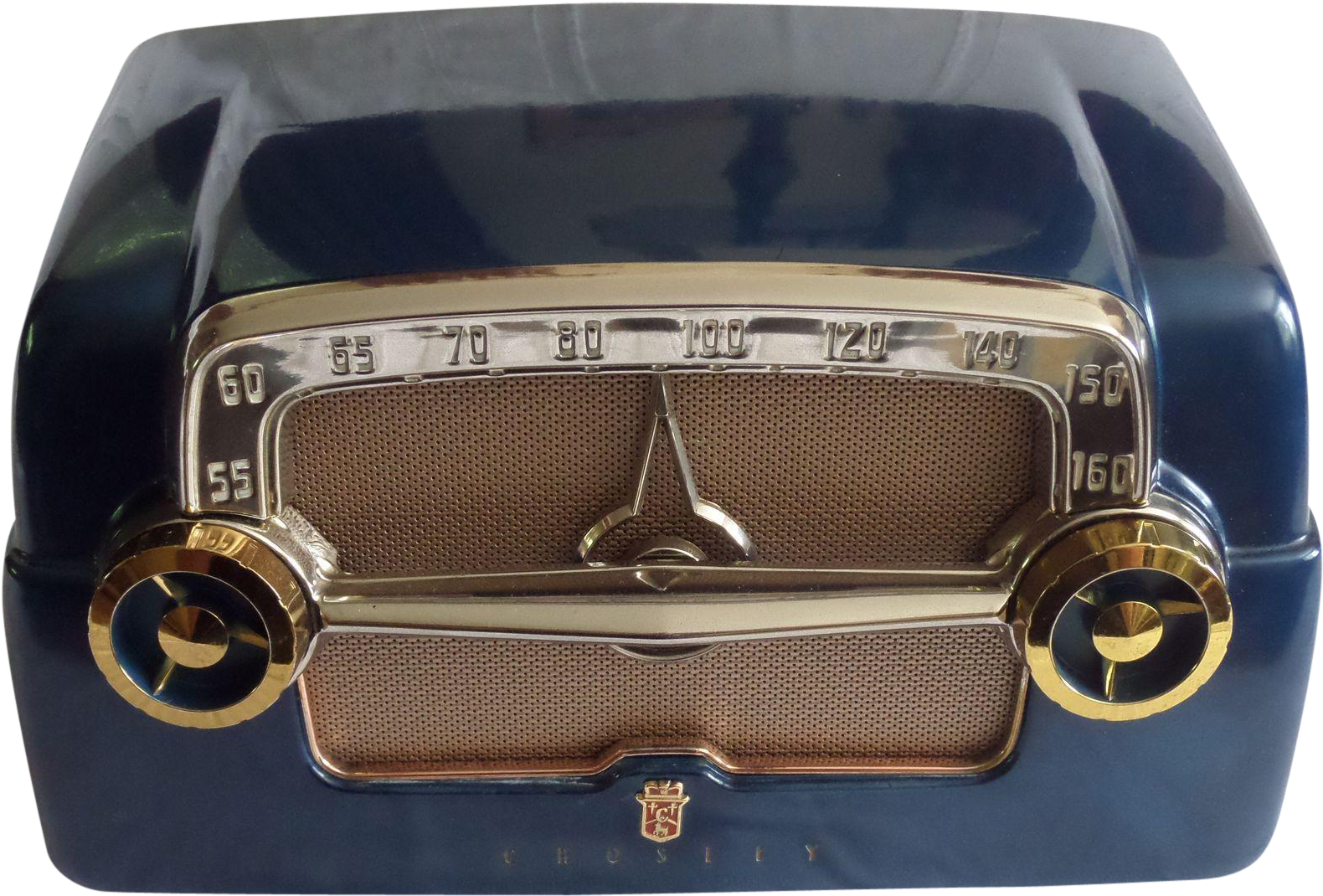 1953 Crosley Tube Radio Model E15 Be With Bluetooth - Handbag (1579x1579), Png Download