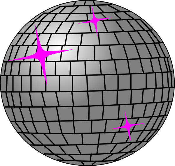 Disco Ball Clipart Png (600x571), Png Download