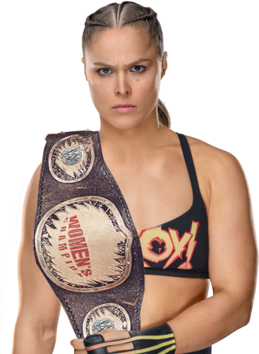Picture - Wwe Ronda Rousey Raw Women's Champion (1024x724), Png Download