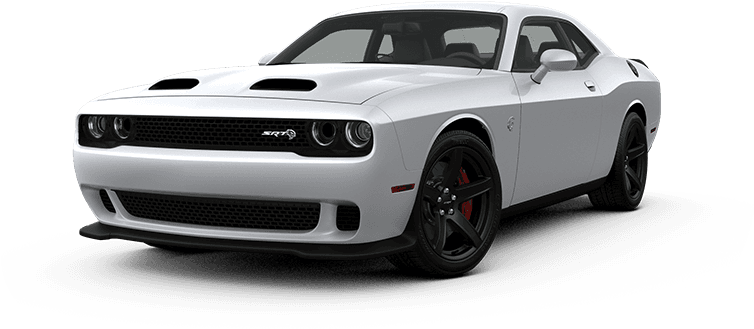 Exterior Colors - Dodge Challenger R T 2018 White (800x510), Png Download