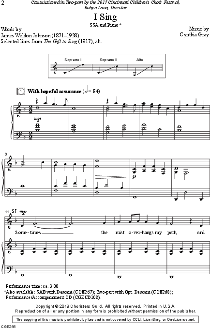 I Sing - My Lord Is My Shepherd Lani Smith (504x738), Png Download