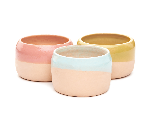 Nanjala Pastel Hanging Mini Planters Trio - Bracelet (600x900), Png Download