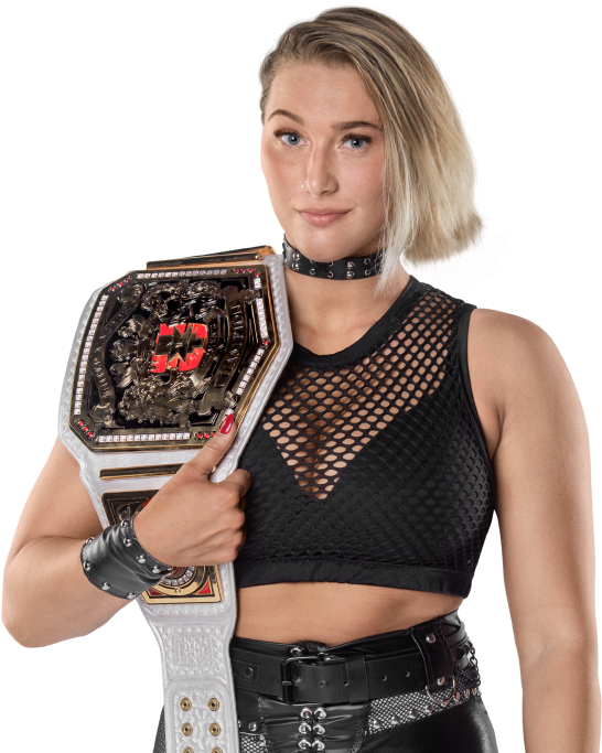 Image Rhea Ripley Nxt Uk Women's Champion (1000x707), Png Download