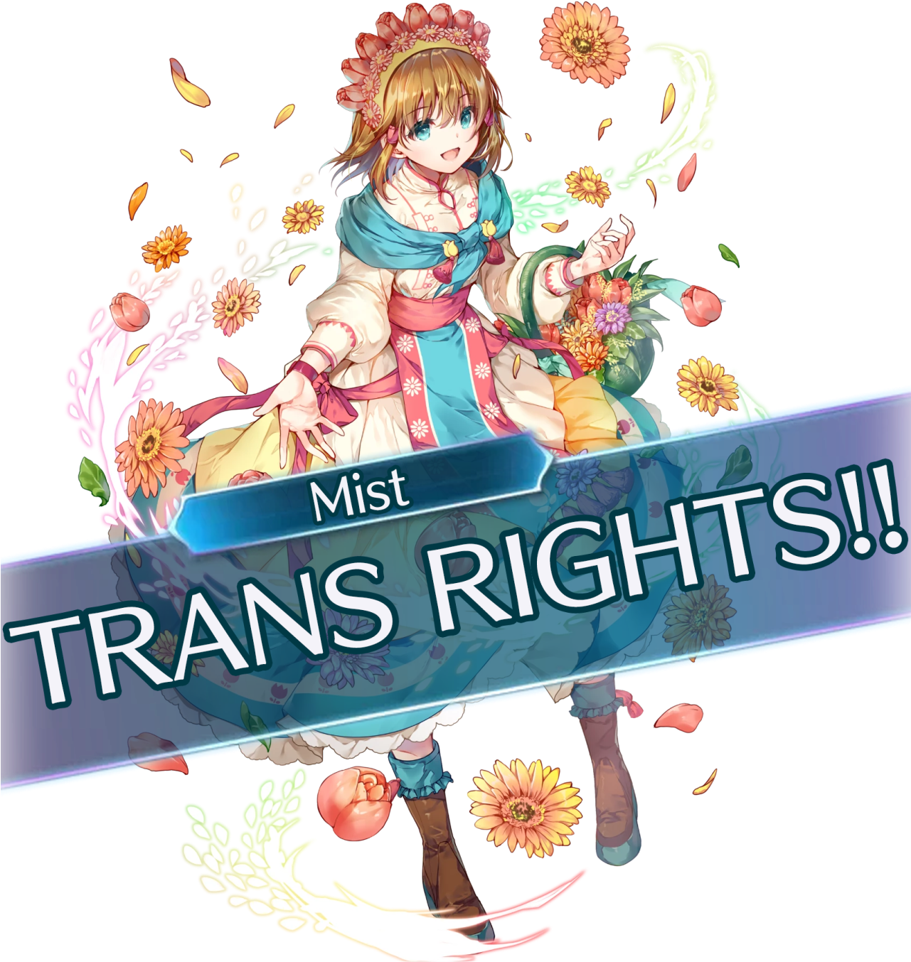 No Problem And Thanks - Fire Emblem Heroes (1280x1459), Png Download