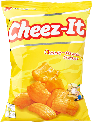 Cheez-it Cheezy Cracke - Cheez It Cheese Flavored Crackers (600x600), Png Download