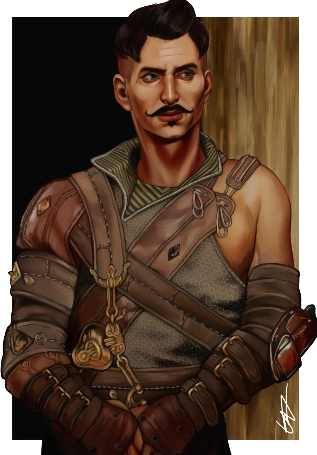 Dragon Age Dorian Art (1024x1448), Png Download