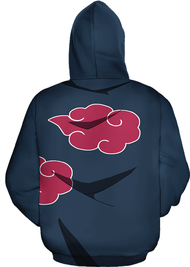 Naruto Akatsuki Unisex Hoodie - Hoodie (1024x1024), Png Download