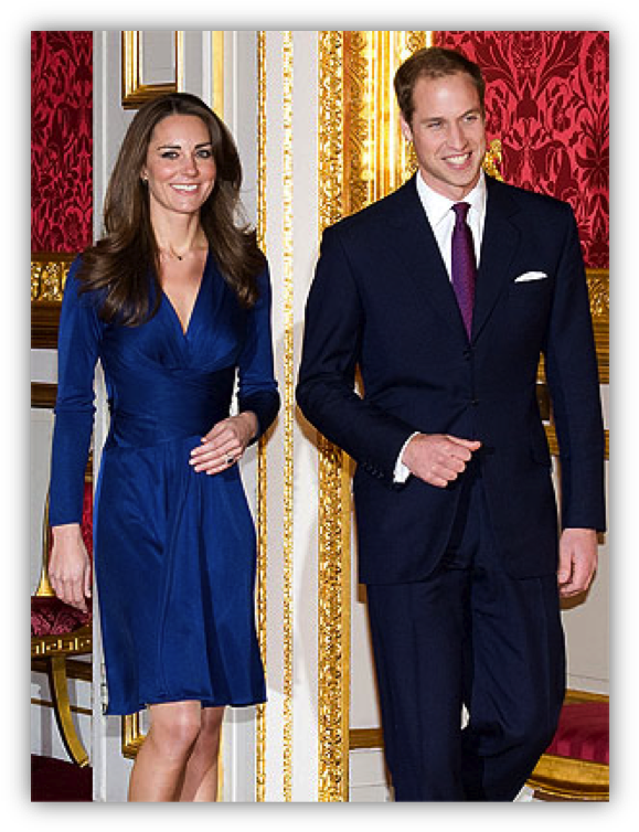 Image - Kate Middleton Famous Dress (590x765), Png Download