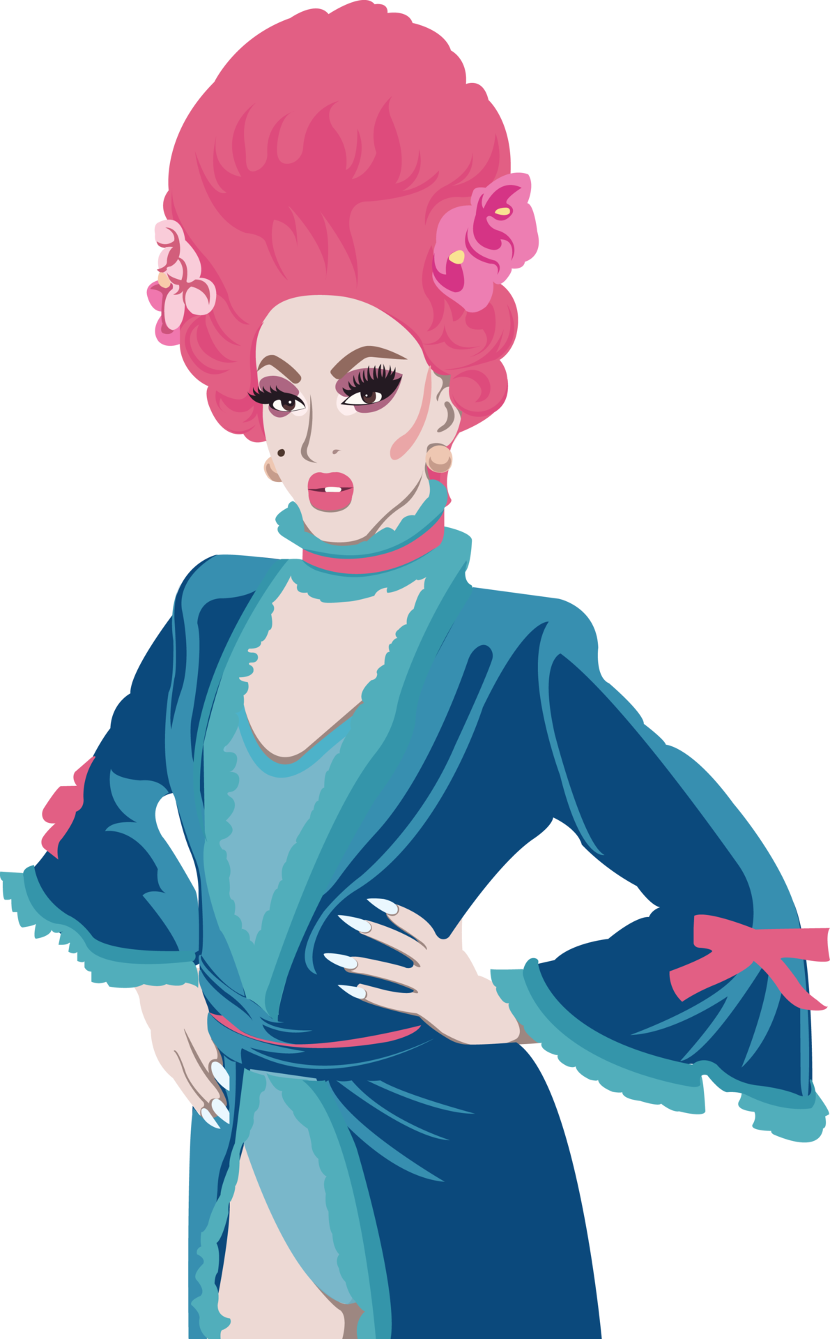 Dominique Miz Cracker ~a New Commission I Made For - Illustration (1191x1920), Png Download
