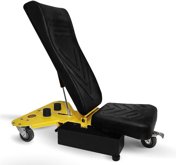 The Eidos Ergonomics Model 109 Batwing Is On Of The - Creeper Adjustable Back (600x600), Png Download