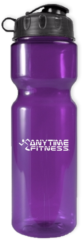 Anytime Fitness Water Bottle - Water Bottle (1000x1000), Png Download