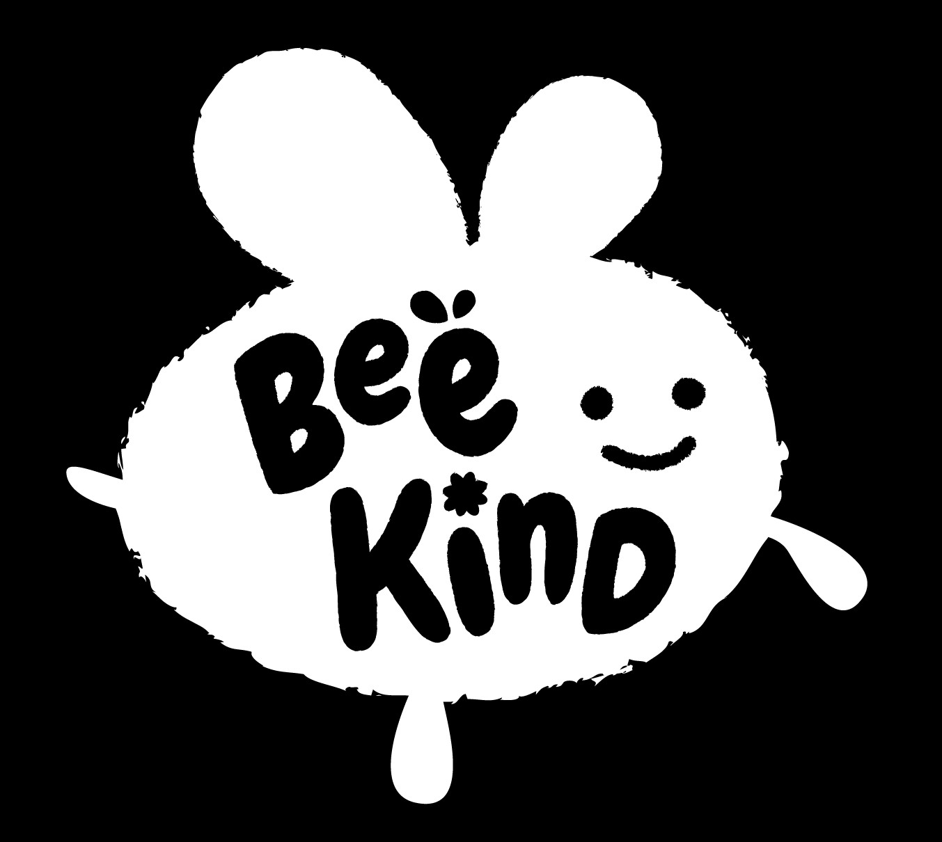 Bee Kind - Bee Kind Wallpaper Yellow (1353x1210), Png Download