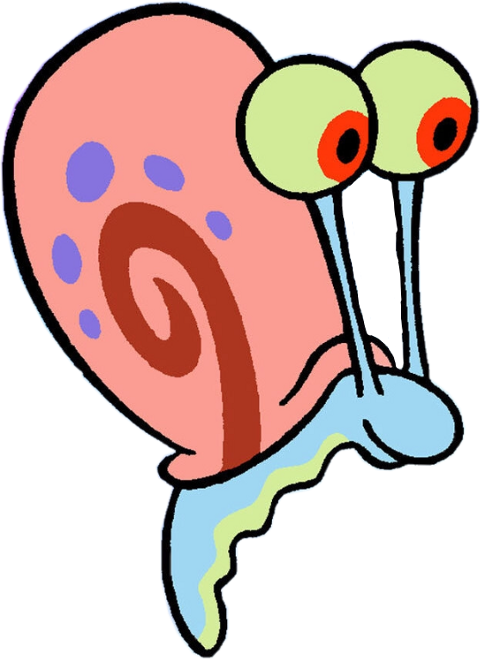 Gary The Snail Memes (480x659), Png Download