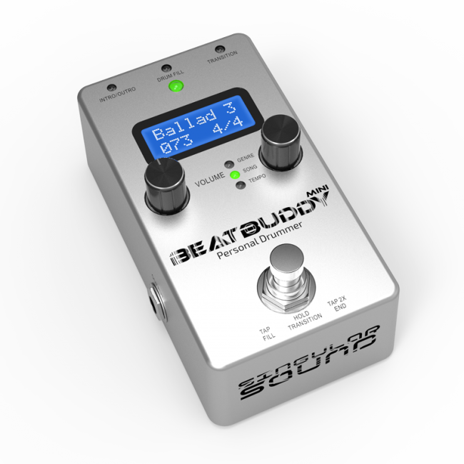 Singular Sound Beatbuddy Mini Personal Drummer - Drum Machine Pedal (650x650), Png Download
