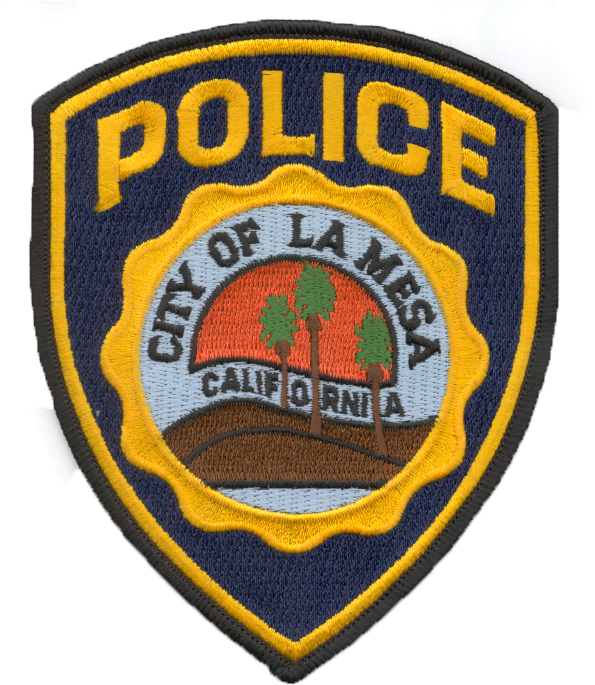 La Mesa Police Department - Nj Transit Police Logo (598x711), Png Download