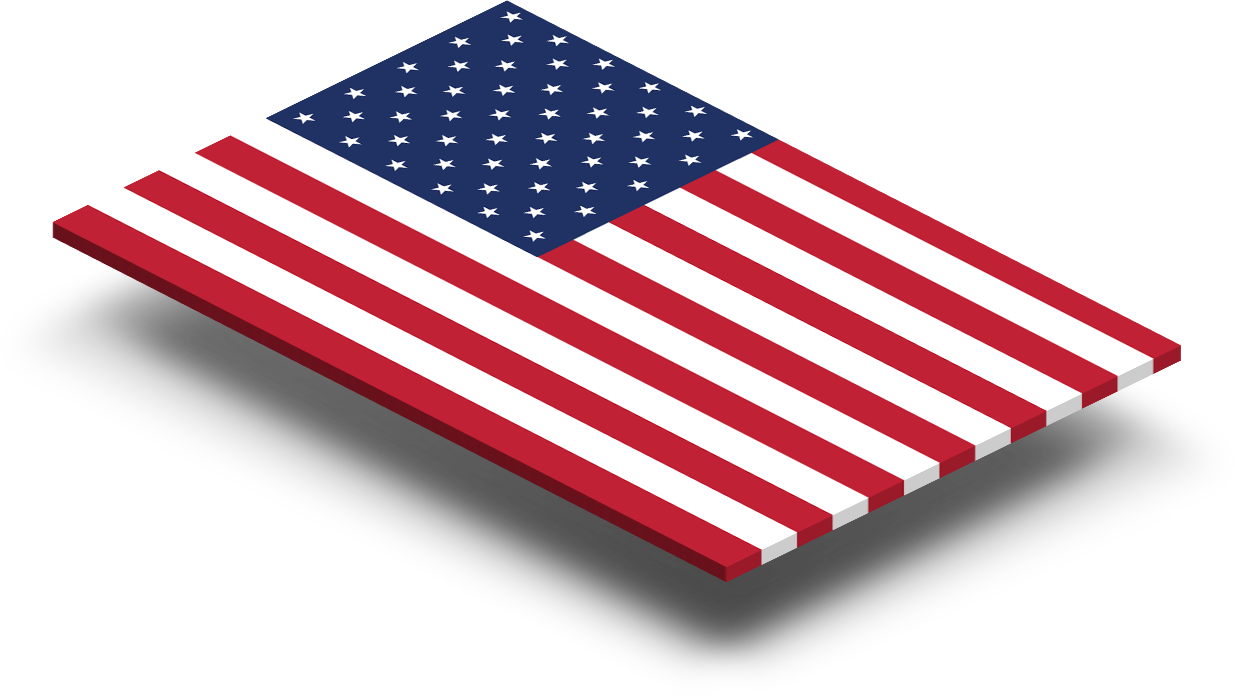 Usa Flag In Rich Quality Definition - Flag Of The United States (1235x698), Png Download