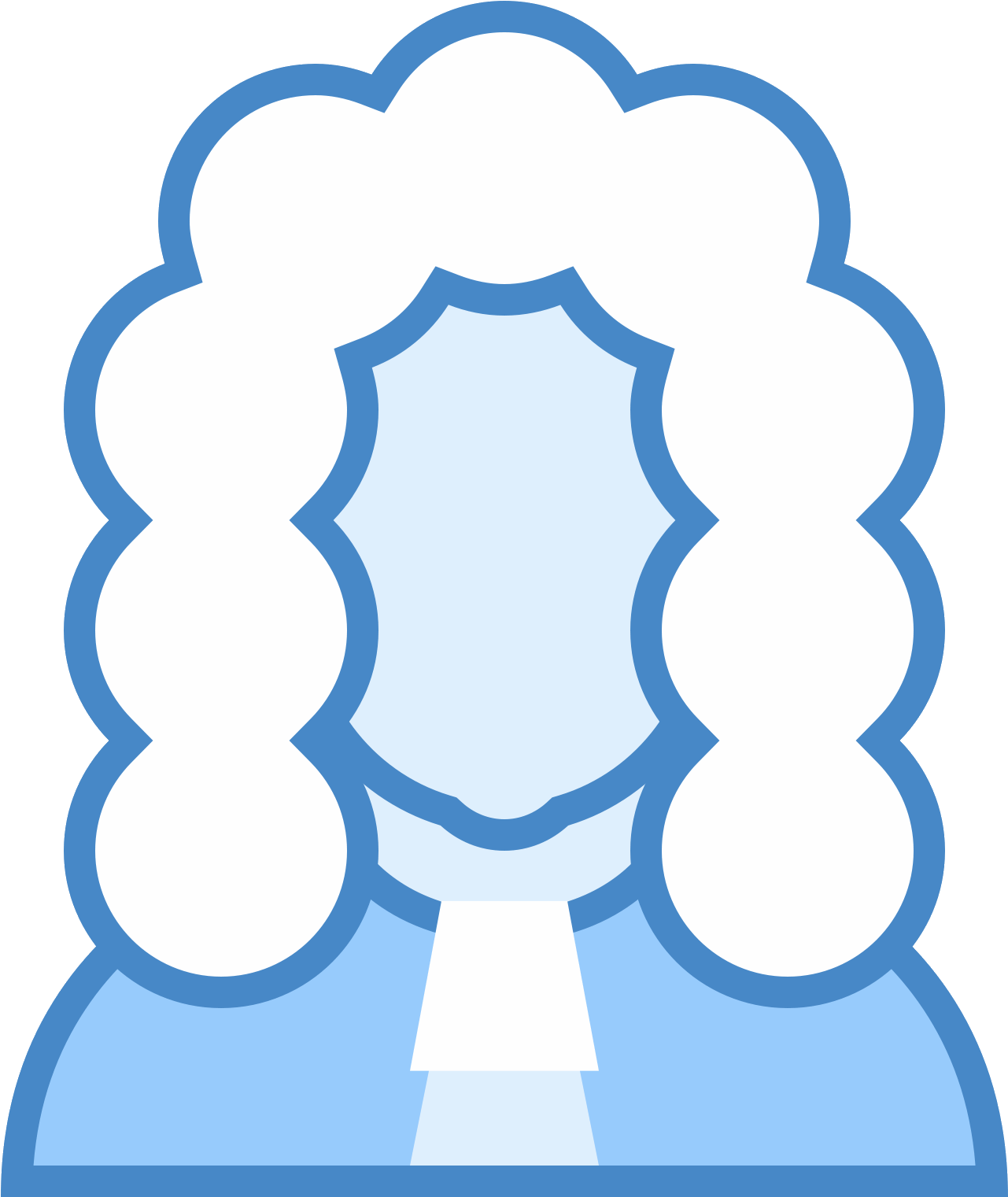 This Is A Picture Of A Man From The Chest Up - Illustration (1600x1600), Png Download