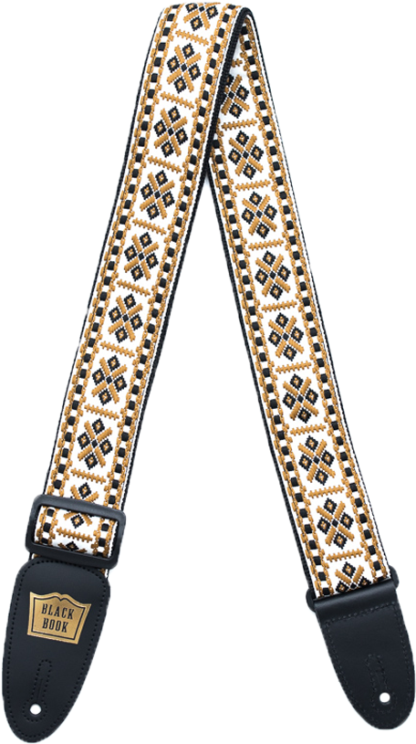 Black Book Woven Guitar Strap - Strap (926x926), Png Download