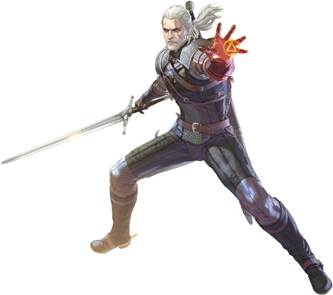 Download Png - Soul Calibur 6 Geralt (689x600), Png Download