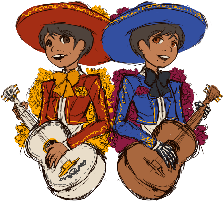A Coco Fan Blog - Miguel Rivera Mariachi (1000x853), Png Download
