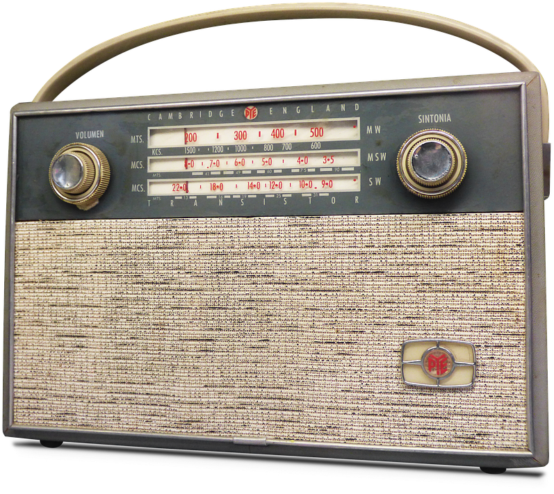 Old Radio Png (849x720), Png Download
